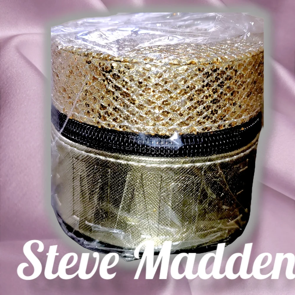Steve Madden Gift Set Jewelry Hard Case Gold & Silver NWT - Picture 8 of 10